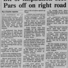 The Courier Report 18/12/1995 (Airdrieonians(h))