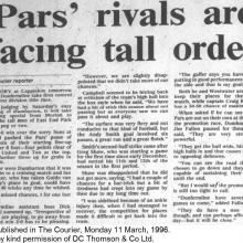 The Courier Report 11/03/1996 (Dumbarton(a))