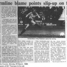 The Courier Report 25/03/1996 (StMirren(h))
