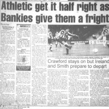 Match Report 03/12/1999 (Clydebank(h))