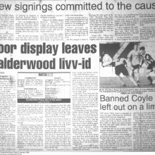 Match Report 14/01/2000 (Livingston(a))