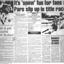 Match Report 18/02/2000 (Morton(h))
