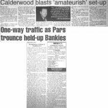 Match Report 21/04/2000 (Clydebank(h))