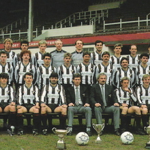 Dunfermline Athletic Team 1986 Aug