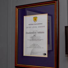 DAFC Fourth Level award