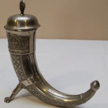 Pewter drinking horn from Rosenburg FC